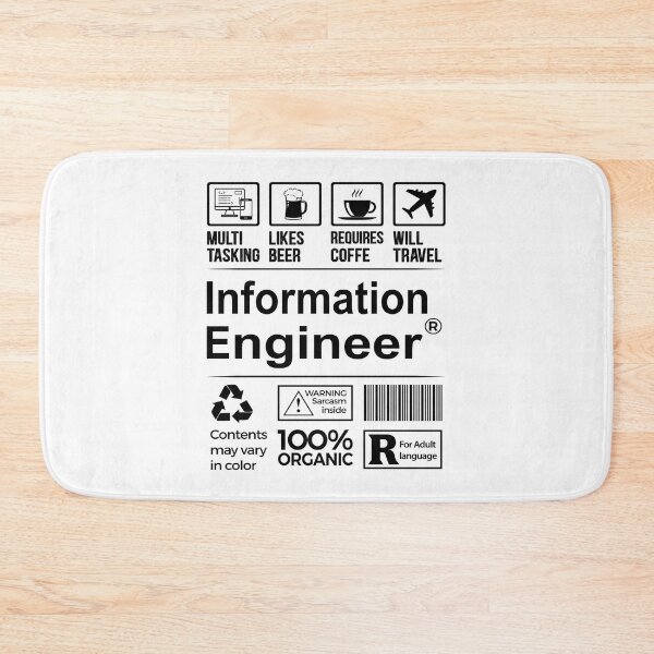 Item preview, Information engineer T Shirt, MultiTasking Certified Job Gift Item, Job Profession, Information engineer Christmas Birthday Gift designed and sold by xlnv.