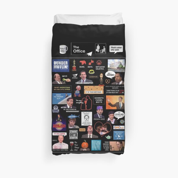 The Office US Montage Duvet Cover