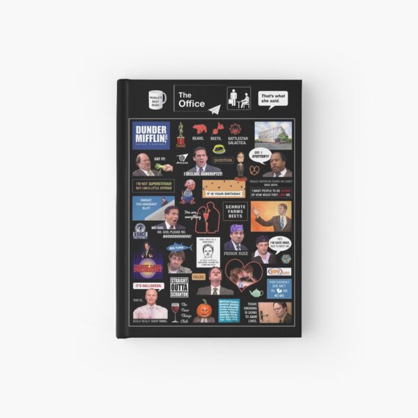 The Office US Montage Hardcover Journal