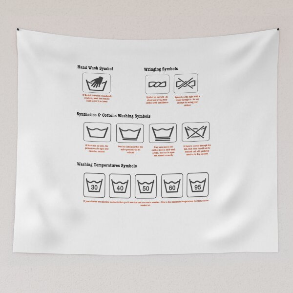 Item preview, Laundry Symbols Part 2 designed and sold by HarTee.