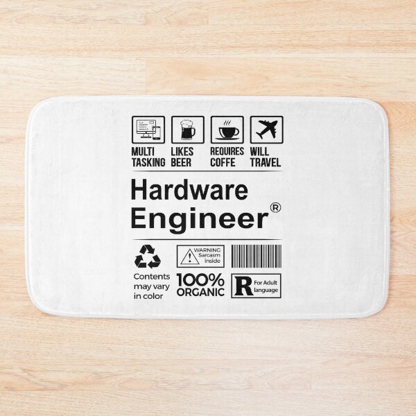 Item preview, Hardware engineer T Shirt, MultiTasking Certified Job Gift Item, Job Profession, Hardware engineer Christmas Birthday Gift designed and sold by xlnv.