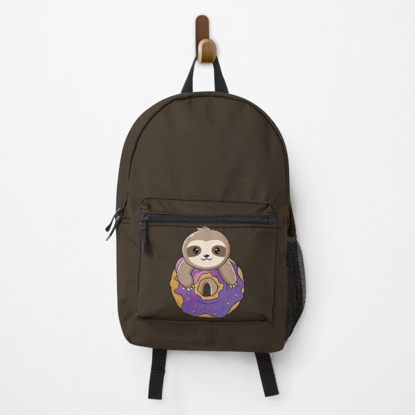 Item preview, Baby sloth hanging above donut designed and sold by Donutlovers.