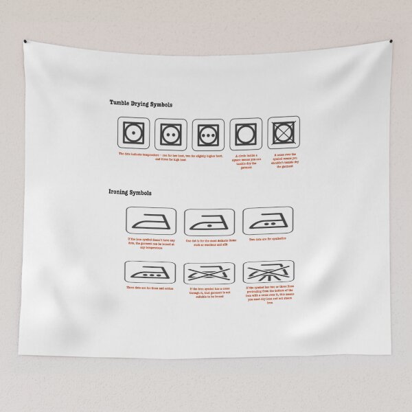Item preview, Laundry Symbols Part 3 designed and sold by HarTee.