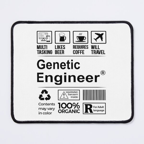 Item preview, Genetic engineer T Shirt, MultiTasking Certified Job Gift Item, Job Profession, Genetic engineer Christmas Birthday Gift designed and sold by xlnv.