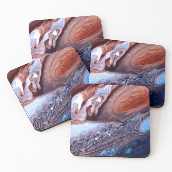 Item preview, Jupiter Great Red Spot Big Planet Enhanced Colors designed and sold by Brasilia.