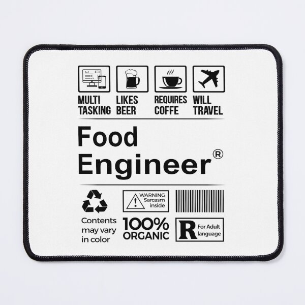 Item preview, Food engineer T Shirt, MultiTasking Certified Job Gift Item, Job Profession, Food engineer Christmas Birthday Gift designed and sold by xlnv.