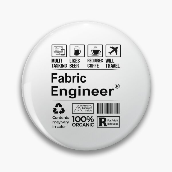 Item preview, Fabric engineer T Shirt, MultiTasking Certified Job Gift Item, Job Profession, Fabric engineer Christmas Birthday Gift designed and sold by xlnv.