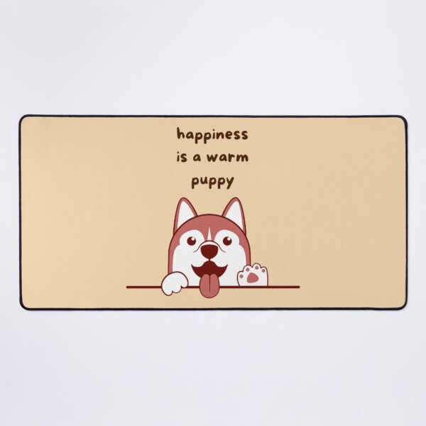 Item preview, Happiness is a warm puppy designed and sold by R&C.