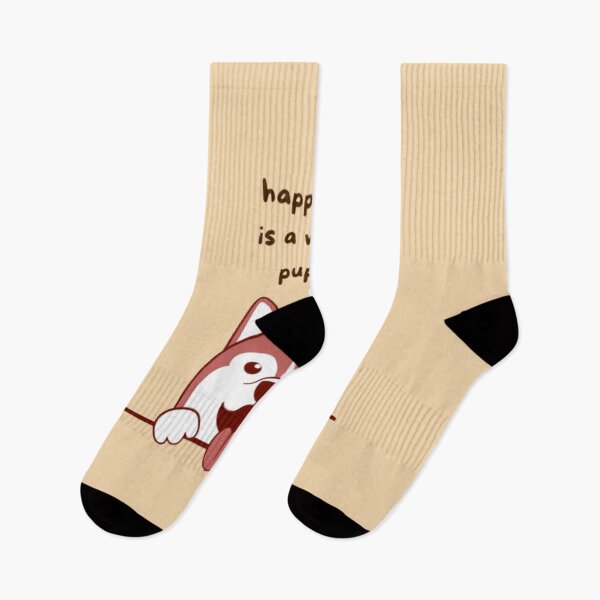 Item preview, Happiness is a warm puppy designed and sold by R&C.
