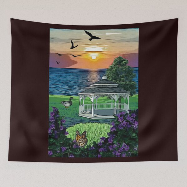 Item preview, BackdropPainting002 designed and sold by HughesLovesArt.