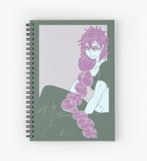 Judar in Purple Spiral Notebook
