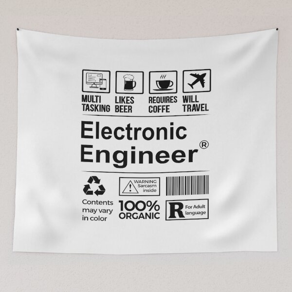 Item preview, Electronic engineer T Shirt, MultiTasking Certified Job Gift Item, Job Profession, Electronic engineer Christmas Birthday Gift designed and sold by xlnv.