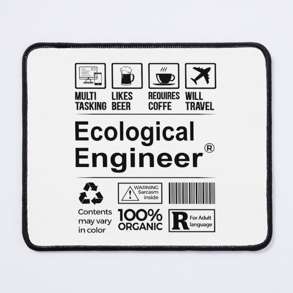 Item preview, Ecological engineer T Shirt, MultiTasking Certified Job Gift Item, Job Profession, Ecological engineer Christmas Birthday Gift designed and sold by xlnv.