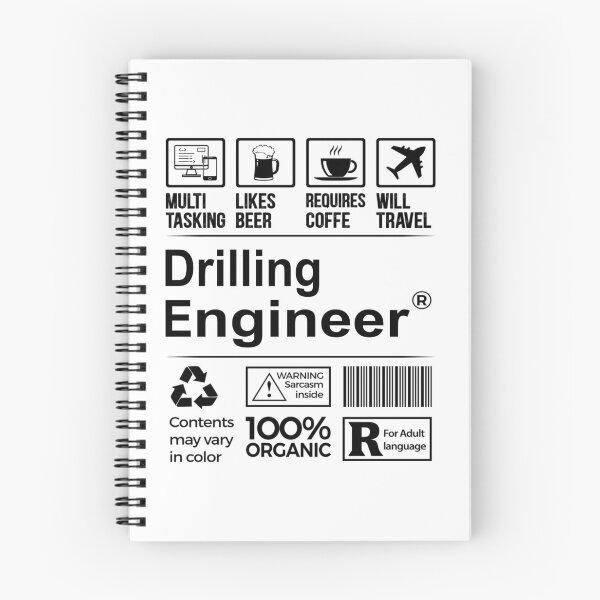 Item preview, Drilling engineer T Shirt, MultiTasking Certified Job Gift Item, Job Profession, Drilling engineer Christmas Birthday Gift designed and sold by xlnv.