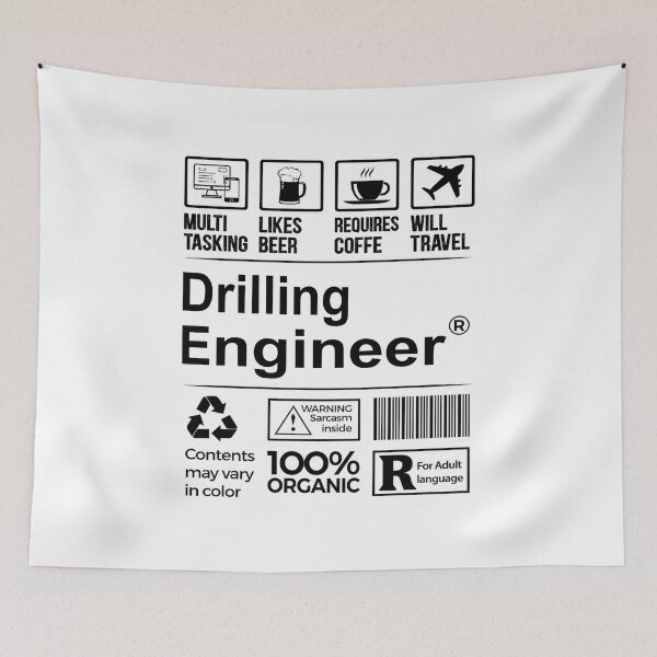 Item preview, Drilling engineer T Shirt, MultiTasking Certified Job Gift Item, Job Profession, Drilling engineer Christmas Birthday Gift designed and sold by xlnv.