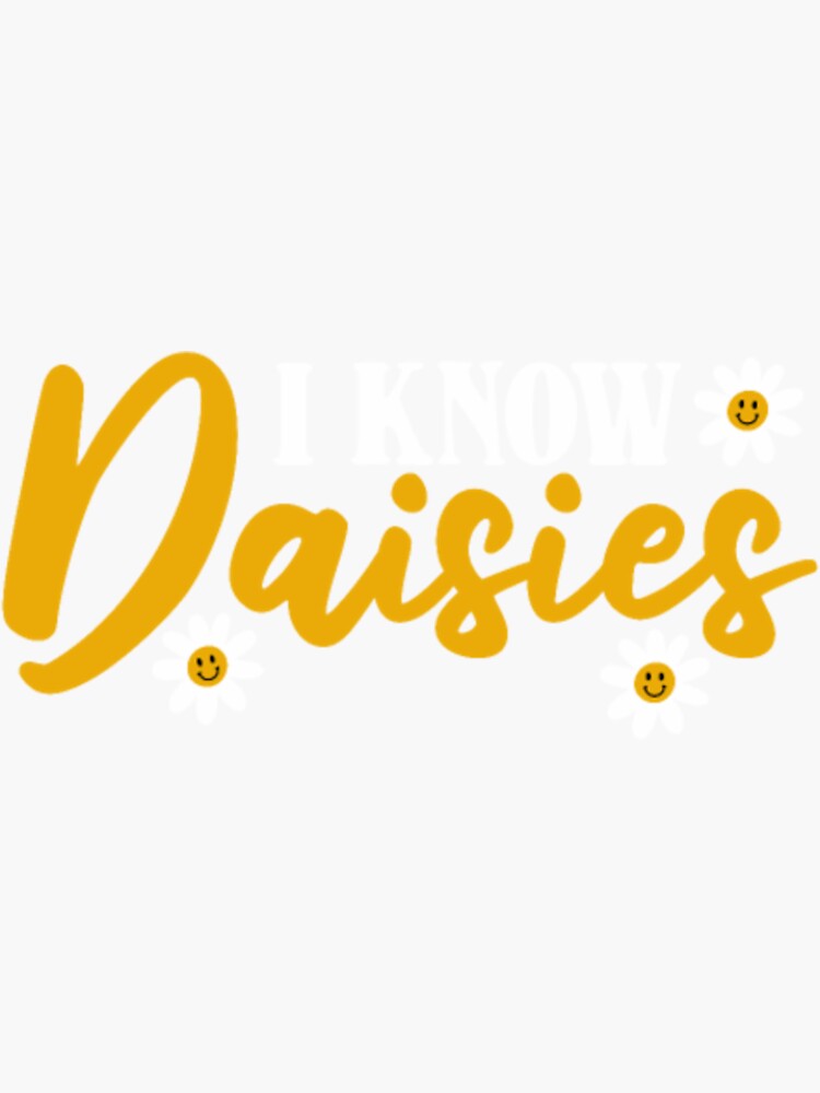 "Daisy Garden Gardening Gardener" Sticker for Sale by RikiLate Redbubble