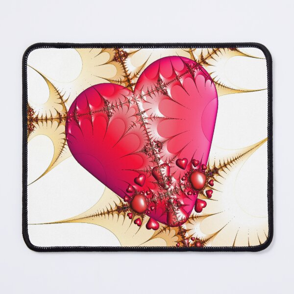Item preview, fractal heart designed and sold by PanthersDream.