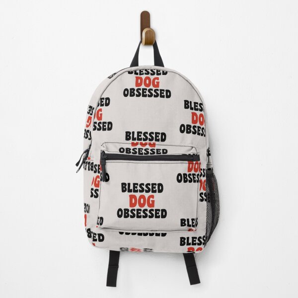 Item preview, blessed and dog obssesed quotes for dog lover designed and sold by randomdogshirt.