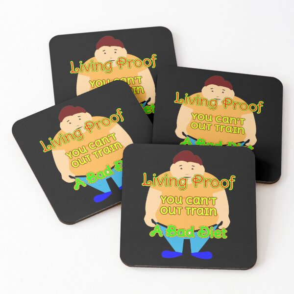Item preview, Living Proof, Can't Out Train Bad Diet Illustrated designed and sold by Aurorapod.
