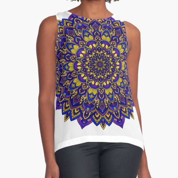 JHANA | Thai Mandala - SimmyGhatt Sleeveless Top