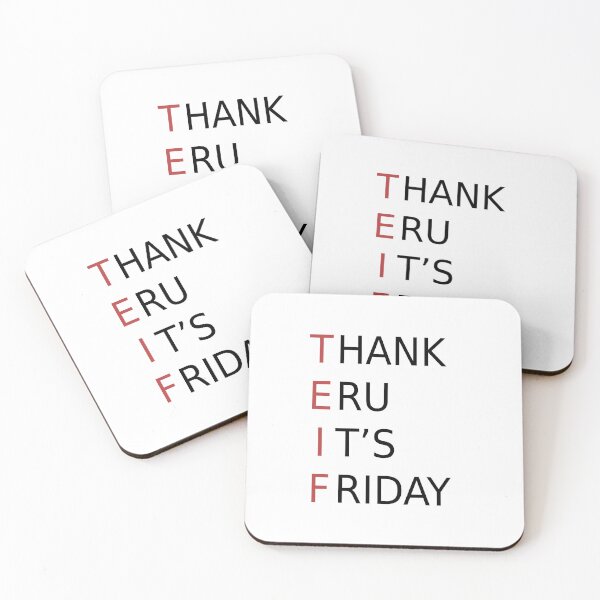 Item preview, Thank Eru It's Friday designed and sold by silmarillion.