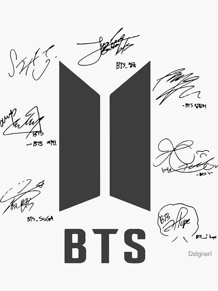 Kendim Seçtim Bts Bangtan Boys V Five 5 Members Logo Mouse Pad - Trendyol