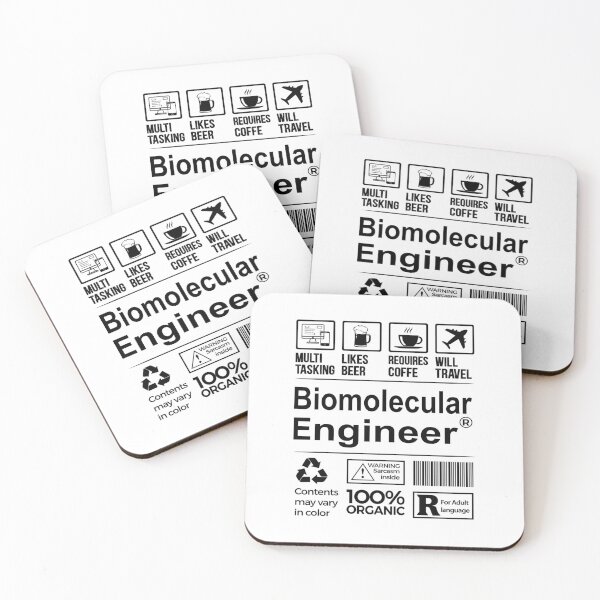 Item preview, Biomolecular engineer T Shirt, MultiTasking Certified Job Gift Item, Job Profession, Biomolecular engineer Christmas Birthday Gift designed and sold by xlnv.