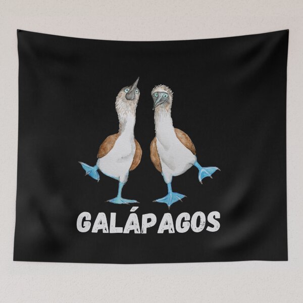 Item preview, Vintage Blue-Footed Booby Islas Galapagos Galapagos Islands designed and sold by Anthlete.