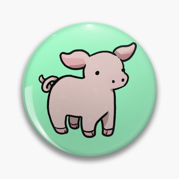 Item preview, Perfectly Simple Pink Pig designed and sold by SydneyMaeBee.