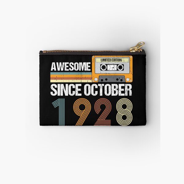 Item preview, Awesome Since October 1928 | 94th Birthday Gifts | 94 Years Old Gifts designed and sold by AMINE  ★★★★★.