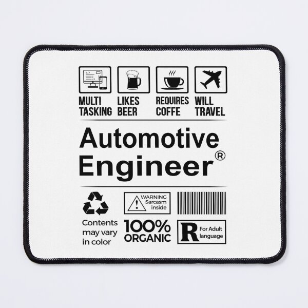 Item preview, Automotive engineer T Shirt, MultiTasking Certified Job Gift Item, Job Profession, Automotive engineer Christmas Birthday Gift designed and sold by xlnv.