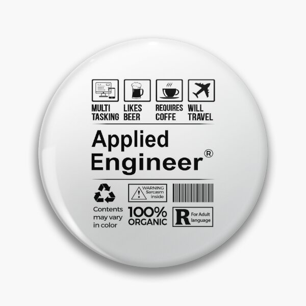 Item preview, Applied engineer T Shirt, MultiTasking Certified Job Gift Item, Job Profession, Applied engineer Christmas Birthday Gift designed and sold by xlnv.
