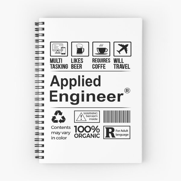 Item preview, Applied engineer T Shirt, MultiTasking Certified Job Gift Item, Job Profession, Applied engineer Christmas Birthday Gift designed and sold by xlnv.