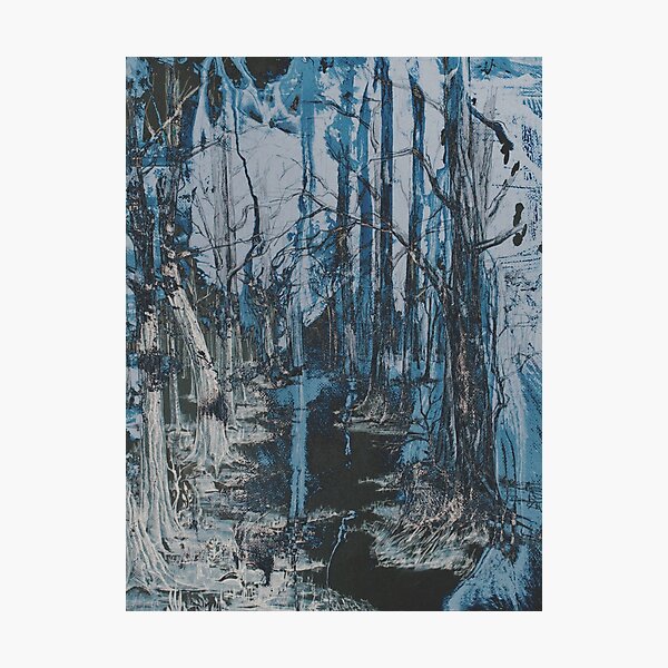 Vista previa del artículo con la obra «misterioso bosque de invierno», diseñado y vendido por AnnabellaRh.