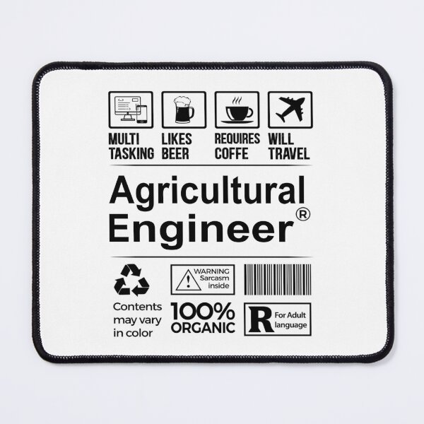 Item preview, Agricultural engineer T Shirt, MultiTasking Certified Job Gift Item, Job Profession, Agricultural engineer Christmas Birthday Gift designed and sold by xlnv.