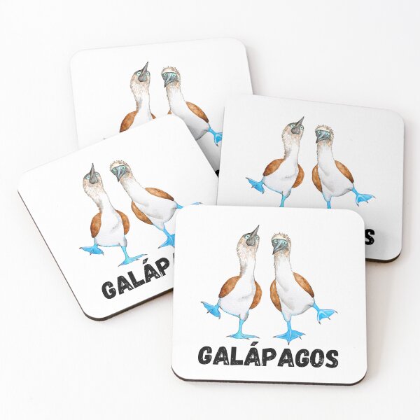Item preview, Vintage Blue-Footed Booby Islas Galapagos Galapagos Islands designed and sold by Anthlete.