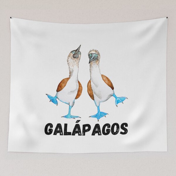 Item preview, Vintage Blue-Footed Booby Islas Galapagos Galapagos Islands designed and sold by Anthlete.