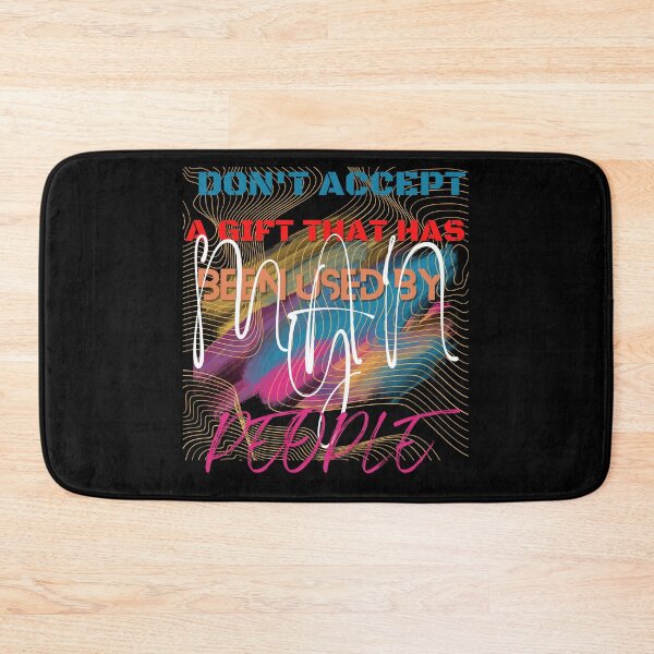 Item preview, Don't accept a gift that has been used by many people  designed and sold by Kgomotso Makgoka.