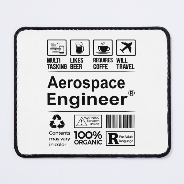 Item preview, Aerospace engineer T Shirt, MultiTasking Certified Job Gift Item, Job Profession, Aerospace engineer Christmas Birthday Gift designed and sold by xlnv.