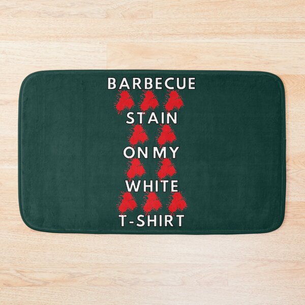 Item preview, BRRBECUE STAIN ON MY WHITE Premium Scoop designed and sold by ShopCrispCos.