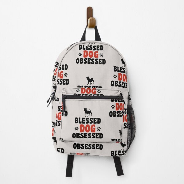 Item preview, blessed and dog obssesed positive quotes for dog lover designed and sold by randomdogshirt.