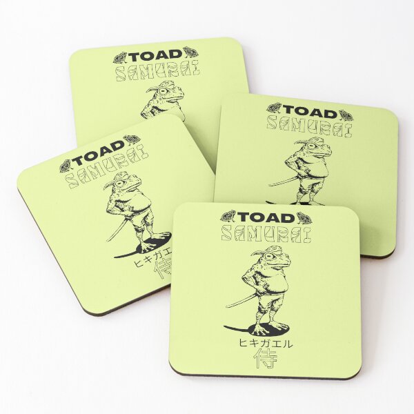 Item preview, Toad Samurai Illustration designed and sold by CreatorJ.