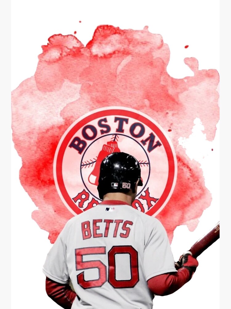 mookie betts 50 Poster for Sale by absolutestudio