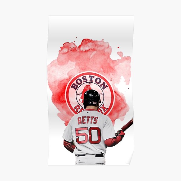 Mookie Betts 9 Poster for Sale by BaileyBarnet