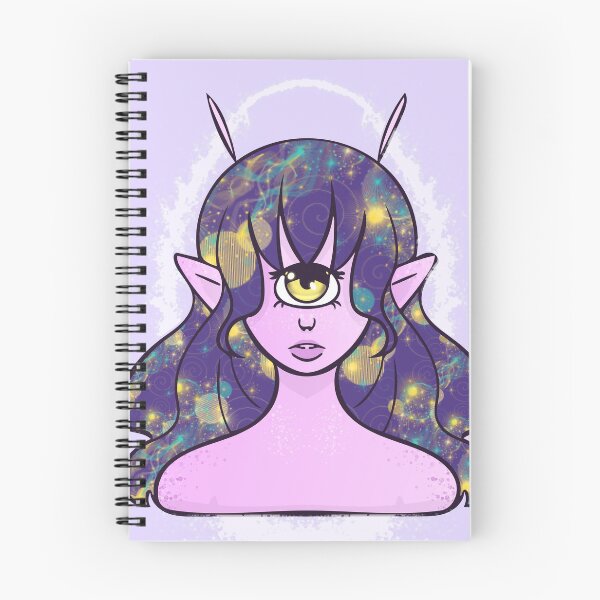 Item preview, Follow the Stars Alien Girl - Purple Backing designed and sold by Nicheek.