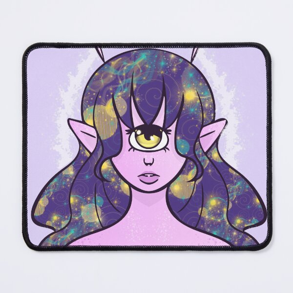 Item preview, Follow the Stars Alien Girl - Purple Backing designed and sold by Nicheek.