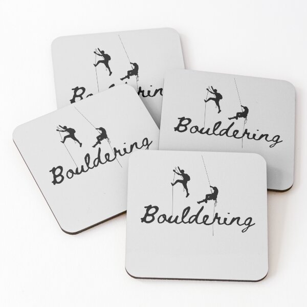Item preview,  Climb Like A Boy try to keep up Gift For Boys Climber Bolder Boulder, Mountain Bouldering Rock Walls Indoors Outdoors  designed and sold by BronikowskiART.