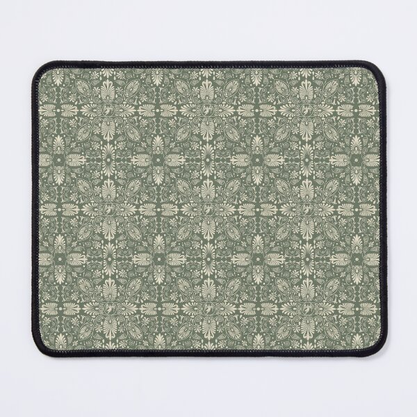Item preview, Grey and White Greek Flower pattern designed and sold by Art-by-Geoff.