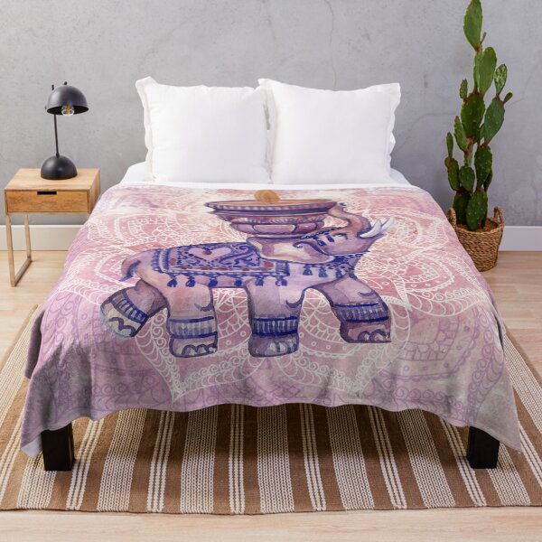 Item preview, Diwali Watercolour Elephant designed and sold by NomadicMarket.