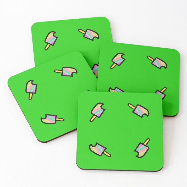 Item preview, ice cream green background designed and sold by yell-ow.